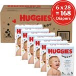 Huggies Size 5 Diapers, Snug & Dry Baby Diapers, Size 5 (27+ lbs), 168 Count (6 Packs of 28), Packaging May Vary - Image 3