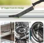 Crevice Cleaning Brush,8 Pcs Cleaning Supplies,Hard Bristle Crevice Cleaning Brush,Crevice Cleaning Brushes for Household Use Bathroom Tiles Kitchen Practical and Durable - Image 3