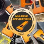 Razor Blade Scraper Tool with 15pcs Extra Blades, Cleaning Razor Scraper for Glass, Glass Top Stove Scraper for Oven Door, Cooktop Scraper, Glass Scraper Cleaning Paint from Glass - Image 4