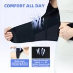 babaka Back Brace Posture Corrector for Women and Men, Adjustable Shoulder Brace for Upper and Lower Back Pain Relief - Improve Posture Correct Hunchback Slouching Kyphosis (Medium, Waist: 29.5"-35.4"'') - Image 6