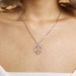 INFUSEU Unique Initial Necklaces for Women Girls Small Heart Letter Jewelry, Meaningful Personalized Gifts - Image 5