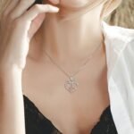 INFUSEU Unique Initial Necklaces for Women Girls Small Heart Letter Jewelry, Meaningful Personalized Gifts - Image 6