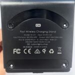 INIU Wireless Charger, 15W Fast Wireless Charging Stand with Dual Coils & Sleep-Friendly Adaptive Light Compatible with Samsung Galaxy S21 S20 Google etc - Image 5