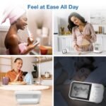 VTech VM819 Baby Monitor with Camera and Audio, 2.8” Screen Portable Baby Camera, Night Vision, 2-Way Audio, Temperature Sensor and Lullabies, Secure Transmission No WiFi, Ideal for Baby/Elderly/Pet - Image 5