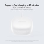 Xiaomi Redmi Buds 6 Play | 10mm Dynamic Driver | AI Noise Reduction | Up to 36-Hour Battery Life | Bluetooth® 5.4 | Touch Control - Global Version - (Black) - Image 5