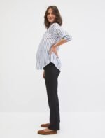 Motherhood Maternity Womens Bi-Stretch Secret Fit Belly Straight Leg Suiting Pant - Image 3