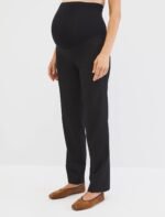 Motherhood Maternity Womens Bi-Stretch Secret Fit Belly Straight Leg Suiting Pant - Image 4