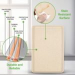 NutriChef 8-Piece Stackable Bakeware Set - Carbon Steel Non-Stick Baking Pan Set, Sheet, Muffin, Round, Loaf, Square Cake & Deep Pans, 450°F Heat Resistant, Standard & Convection Ovens (Marble Cream) - Image 4