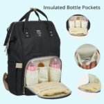 MUIFA Diaper Bag Backpack, Multi-Function Waterproof Travel Backpack Nappy Bag for Baby Care with Insulated Pockets Stroller Straps, Large Capacity, Durable - Image 5