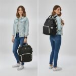 MUIFA Diaper Bag Backpack, Multi-Function Waterproof Travel Backpack Nappy Bag for Baby Care with Insulated Pockets Stroller Straps, Large Capacity, Durable - Image 6