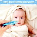 Baby Grooming Kit - 26 in 1 Nursery Essentials Baby Registry Shower Gift for Newborns, Infants, Toddlers, Boys, Girls Kids-Safety Baby Comb, Brush, Finger Toothbrush, Nail Clippers, Scissors(Blue) - Image 7