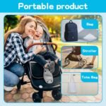 Baby Grooming Kit - 26 in 1 Nursery Essentials Baby Registry Shower Gift for Newborns, Infants, Toddlers, Boys, Girls Kids-Safety Baby Comb, Brush, Finger Toothbrush, Nail Clippers, Scissors(Blue) - Image 8