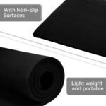 Fitvids Yoga Mat, 1/2-Inch Extra Thick High Density Exercise Mat, Anti-Tear Exercise Yoga Mat with Carrying Strap, Suitable for Various Yoga Exercises - Image 4