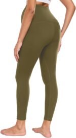 wirarpa Women's Maternity Leggings Over The Belly Pregnancy Yoga Pants Buttery Workout Activewear 25" - Image 3