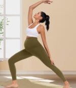 wirarpa Women's Maternity Leggings Over The Belly Pregnancy Yoga Pants Buttery Workout Activewear 25" - Image 4