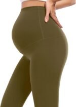 wirarpa Women's Maternity Leggings Over The Belly Pregnancy Yoga Pants Buttery Workout Activewear 25" - Image 5