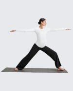 G4Free Women's Maternity BareFeel Wide Leg Yoga Pants - Image 6