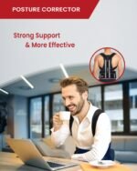 Hurmoya Back Brace Posture Corrector for Women and Men, Lower and Upper Back Pain Relief, Shoulder Straightener and Adjustable Full Back and Lumbar Support - Image 3