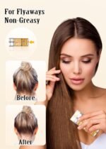 Slick Back Hair Brush & Hair Wax Stick Set - Frizz Control & Flyaway Smoothing - Sleek Ponytails, Buns, Edges - Styling Cream/Gel/Balm/Pomade Stick for Women - Styling Accessories for Girls & Kids - Image 3
