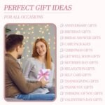 EXTALOW Spa Gifts for Women Bath and Body Gift Basket Valentines Day Gift Rose Home Spa Set Self Care Gifts for Mom Sister Her Wife Birthday Gifts for Women Spa Kit Care Package Thank You Gift - Image 4