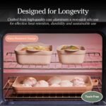 Our Place Bakeware Set | 5-Piece Ceramic Bakeware Collection with Stovetop-to-Oven Griddle Pan | PFAS-Free Non-Toxic Nonstick Pans, Oven Mat & Baking Dishes | Steam - Image 6