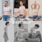 Vicorrect Posture Corrector for Women and Men: Back Support Brace Relieve Upper Back Shoulders Pain (Pink, Large) - Image 6