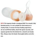 PandaEar (2 Pack) Silicone Baby Food Dispensing Spoon|4 oz Infant Fruit Squeeze Feeder| Travel Friendly Kids Toddlers Boys Girl (Blue) - Image 4