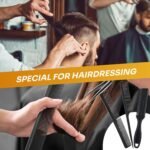 Barber Cape 13Pcs with Neck Duster Brush Adjustable, Extra Long Hair Cutting Cape 63" x 55" Profesional Barber Accessories for Men/Adults/Barber/Salon/Clients/Home/Women/Kids - Image 6