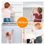 Child Safety Magnetic Cabinet Locks (12 Pack + 2 Keys) - Baby Proofing Cupboard Locks with Key for Toddler-Easy Installation, Invisible, Yellow - Image 7
