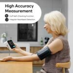 Blood Pressure Monitor for Home Use – Easy@Home Smart BP Machine with Free MyHeartPal App, Automatic Blood Pressure XL Cuff, LED Screen & Voice Function, Supports Apple & Android Devices | EBP-703T - Image 5