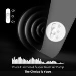 Blood Pressure Monitor for Home Use – Easy@Home Smart BP Machine with Free MyHeartPal App, Automatic Blood Pressure XL Cuff, LED Screen & Voice Function, Supports Apple & Android Devices | EBP-703T - Image 7