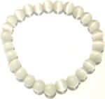 CRYSTALMIRACLE Powerful Selenite Beaded Round Bracelet Crystal Healing Fashion Jewelry Men Women Gift Handcrafted Accessory Wellness - Image 4