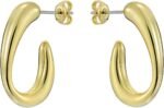 Ted Baker London Corie Contour Hoop Earrings for Women (Gold) - Image 3