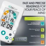 bblüv Igrö 2-in-1 | Indoor Digital Thermometer and Hygrometer | Humidity Meter for Baby Room with Alarm | Portable, User-Friendly | Ideal for Nursery, Home, or Travel - Image 3