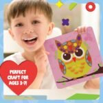 Dan&Darci Foam Sticker Art Craft for Kids - Toddler Arts & Crafts for Ages 3-5 - Boys 4-6 Birthday Gift & Stocking Stuffer - Image 5