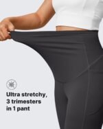 G4Free Women's BareFeel Maternity Flare Leggings - Image 4