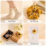 Sunflower Sending Sunshine Get Well Soon Gift Basket - Care Package for Women, Unique Birthday Box, Thinking of You for Her, Relaxing Spa Bath for New Mom, Sister, Best Friend - Image 8