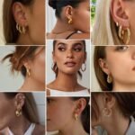 36 Pairs Gold Hoop Earrings Set for Women, Fashion Chunky Gold Hoop Earrings Multipack, Hypoallergenic Pearl Chain Twisted Statement Earring Pack for Birthday Party Jewelry - Image 4