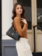 CLUCI Shoulder Bag for Women, Purses for Women, Handbag Hobo Bags Vegan Leather Crossbody Purse with Adjustable Strap - Image 3