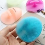 INNERNEED Super Soft Silicone Face Cleanser and Massager Brush Manual Facial Cleansing Scrubber Handheld Wash Pad for Sensitive, Delicate, Dry Skin (Pack of 4) - Image 3