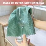 MAVGV Microfiber Cleaning Cloths, Pack of 60, Highly Absorbent Cleaning Supplies, Lint Free Cloths for Multiple-use, Powerful Dust Removal Cleaning Rags for House, Kitchen, Car Care 25 x 25 cm - Image 5