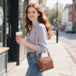 Lexiyat Crossbody Purses for Women Vegan Leather Travel Anti Theft Bags Guitar Strap Shoulder Purse with Built in Wallet - Image 3