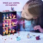 Dan&Darci Fairy Magic Potion Kit for Kids - Christmas Gifts for Girls - 6 7 8 9 10 Year Old Girl Gift Ideas - Toys 8-10 7-8 - Arts and Crafts for Kid Ages 6-8 Years - Magical Workshop Craft Kits - Image 5