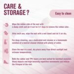 UMINEUX Extra Thick Yoga Mat, 2/5 Inch (10MM), Natural Rubber and TPE Non Slip Yoga Mats with Strap for Women Men, Eco Friendly Exercise Mat for Yoga, Pilates and Home Workout - Image 7