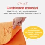 Primasole Folding Yoga Travel Pilates Mat Foldable Easy to Carry to Class Beach Park Tear resistant Travel Picnics 4mm Thick 9 Colors - Image 4