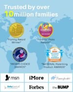 HelloBaby Baby Monitor 6" World First IPS Screen 30H Battery, Secure No WiFi, Pan Tilt Video Camera with Night Vision, VOX, 2-Way Talk, 1000ft, Portable Video Audio Monitor Ideal for Mom, Elderly, Pet - Image 3