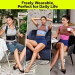 aoFIT Posture Corrector for Women - Lightweight and Breathable Back Brace for Pain Relief, Rounded Shoulders and Hunchback, Compact & Portable with Fashionable Design, Invisible Under Clothes Blue-L - Image 5