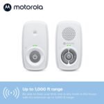Motorola Nursery Baby Monitor Audio Only, No WiFi, Long Range AM21 with Private Connection, Cry Detection, Volume Control, Portable Parent Unit, Ideal for Safe Monitoring - Image 4