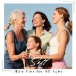 Dreamlover Hair Ties for Thick Hair, Hair Bands for Women's Hair, Ponytail Holders, Ouchless Black Hair Ties for Girls No Damage, 50 Pieces - Image 6