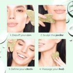 PLANTIFIQUE Gua Sha Facial Tools | Gifts | Massage Tool | Jawline Sculptor | Face Sculpting Tool for Your Skin Care Routine | Jade Guasha - Image 5